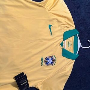 Nike Brazil Soccer Polo - NWT